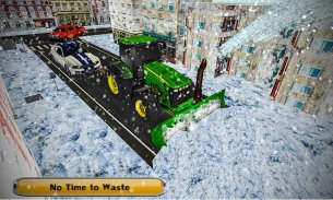 Snow Plow Snow Excavator Sim screenshot 2