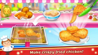 เกมทำอาหารไก่ทอด screenshot 3