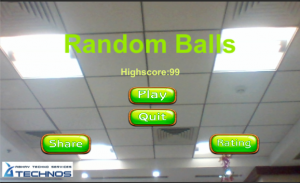 Random Balls AR screenshot 0