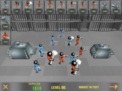 Stickman Prison Battle Zombies screenshot 8