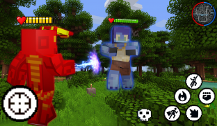 Iron Craft Superhero Fighting screenshot 1