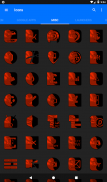 Wicked Red Orange Icon Pack v1.5 ✨Free✨ screenshot 19