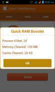 Quick RAM Booster screenshot 2