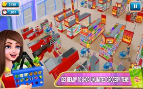 सुपरमार्केट शॉपिंग कैश रजिस्टर: कैशियर गेम्स screenshot 9