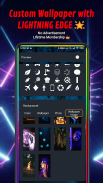 LED Edge Lighting Pro - Border & Live wallpaper screenshot 1