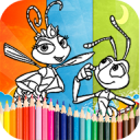 Coloring A Bugs Life Games