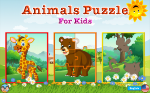 Animals Puzzle Game for Kids screenshot 4