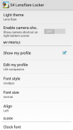 S4 Lensflare Locker screenshot 0