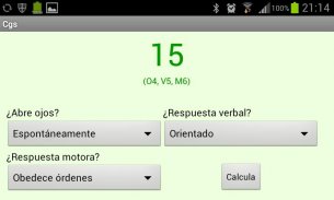 GCS (Glasgow Coma Scale) screenshot 2