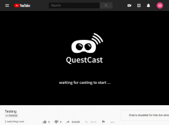 QuestCast: Twitch,YouTube…stream from Oculus Quest screenshot 3