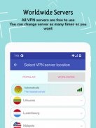 Secure VPN: Private VPN Proxy screenshot 1