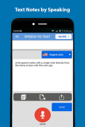 Speech to Text : Speak Notes & Voice Typing App screenshot 1