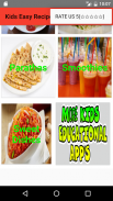 Kids Easy Recipes screenshot 1