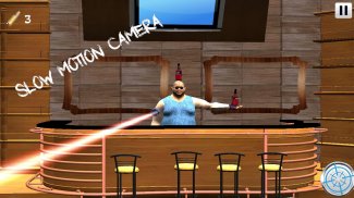 Garrafa Jogo Shooter 3D-mortal screenshot 0