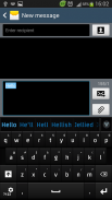 Dark विषय कीबोर्ड screenshot 5