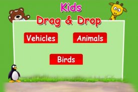 Kids Drag And Drop screenshot 0