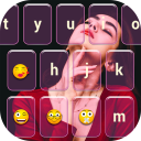 Photo Keyboard with Emoticons Icon
