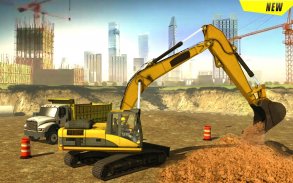Excavator Construction Crane - Road Machine 2019 screenshot 6