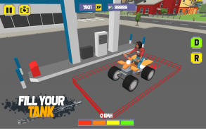 ATV QuadBike Driver Crazy Town screenshot 14