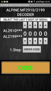 MF2910 Radio Code Decoder screenshot 0