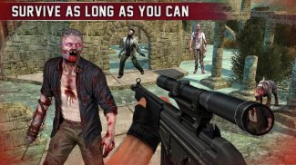 Dead Shooting Target - Zombie Shooting Games Free screenshot 8