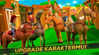 Cartoon Horse Riding: Balap screenshot 8