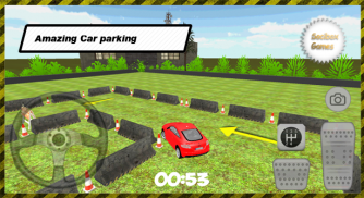 स्पोर्ट्स कार पार्किंग 3 डी screenshot 5