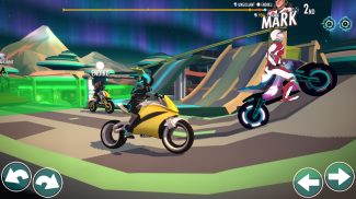 Gravity Rider سباق السرعة سباق screenshot 0