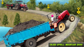 Farming Tractor Trolley Sim 3D screenshot 0