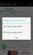 Fly GPS-Location fake/Fake GPS screenshot 1