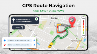 GPS tierra mapa voz navegación screenshot 4