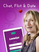 Lonelyz : Chat, Flirt & Match screenshot 1