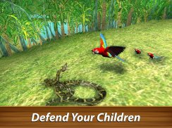 Wild Parrot Survival - simulador de la jungla! screenshot 7