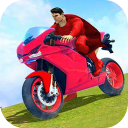 Superhero Bike Stunt Games 3D Icon