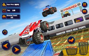 US Monster Truck Driving: Impossible Truck Stunts screenshot 1