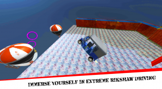 Mega Rikshaw Extreme Impossible Stunts 3D screenshot 4