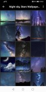 Night sky, Stars Wallpapers screenshot 2