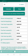 ENCOM : Boiler Efficiency Calculator screenshot 1