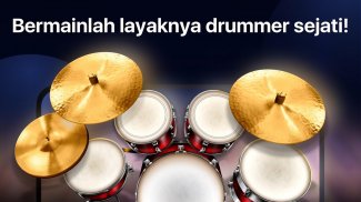 Drums: game musik alat drum sungguhan screenshot 0