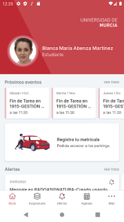 Universidad de Murcia App screenshot 8