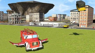 Flying Car Gas Station Parking screenshot 5