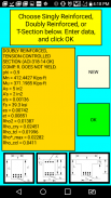 Analysis of Reinforced Concrete Beam Sections screenshot 1