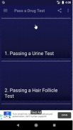 Pass a Drug Test‏‎ screenshot 2