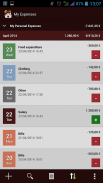 Expense Manager screenshot 2