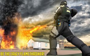 Flame Thrower City Survival Simulator screenshot 2