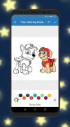 Paw Coloring Book Puppy Patrol. Fanart Cartoons screenshot 6