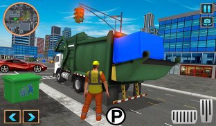 Garbage Truck Driving Simulator: Truck Driver Game screenshot 14