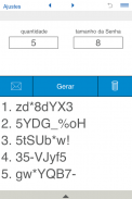 Gerador de senhas screenshot 1