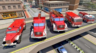 Fire Truck Simulator 2019 screenshot 2