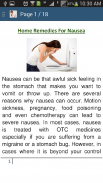 Nausea Vomiting Home Remedies screenshot 2